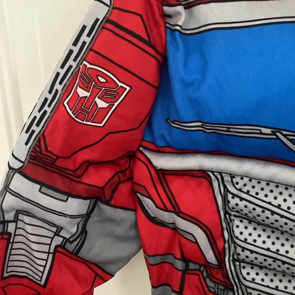 Transformers Rescue Bots Optimus Muscle Dress Up Costume - Halloween. Size 3T-4T